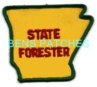 ARKANSAS,ARKANSAS FORESTRY STATE FORESTER 1 STATE SHAPED_wm